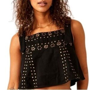 FREE PEOPLE➕Rikki Studded Top